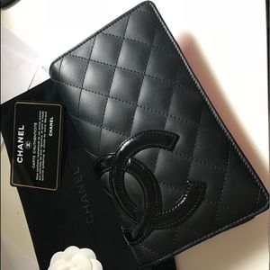 Chanel Double C Classic Logo Long Wallet